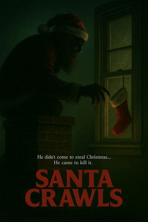 Santa Crawls Poster